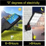 چراغ خورشیدی دیواری سنسوردار Super Bright - تصویر 3