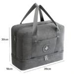 ساک مسافرتی لباس و کفش برزنتی TRAVEL BAG - تصویر 4