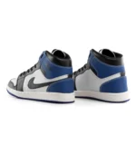 کفش مردانه روزمره چرم مصنوعی آبی سفید Nike - تصویر 2